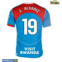 Atletico Madrid Julian Alvarez #19 3rd trikot Frauen 2025-26 Kurzarm
